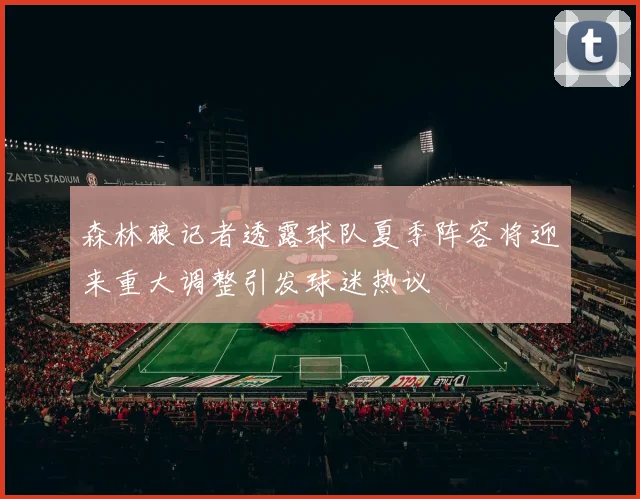 森林狼记者透露球队夏季阵容将迎来重大调整引发球迷热议